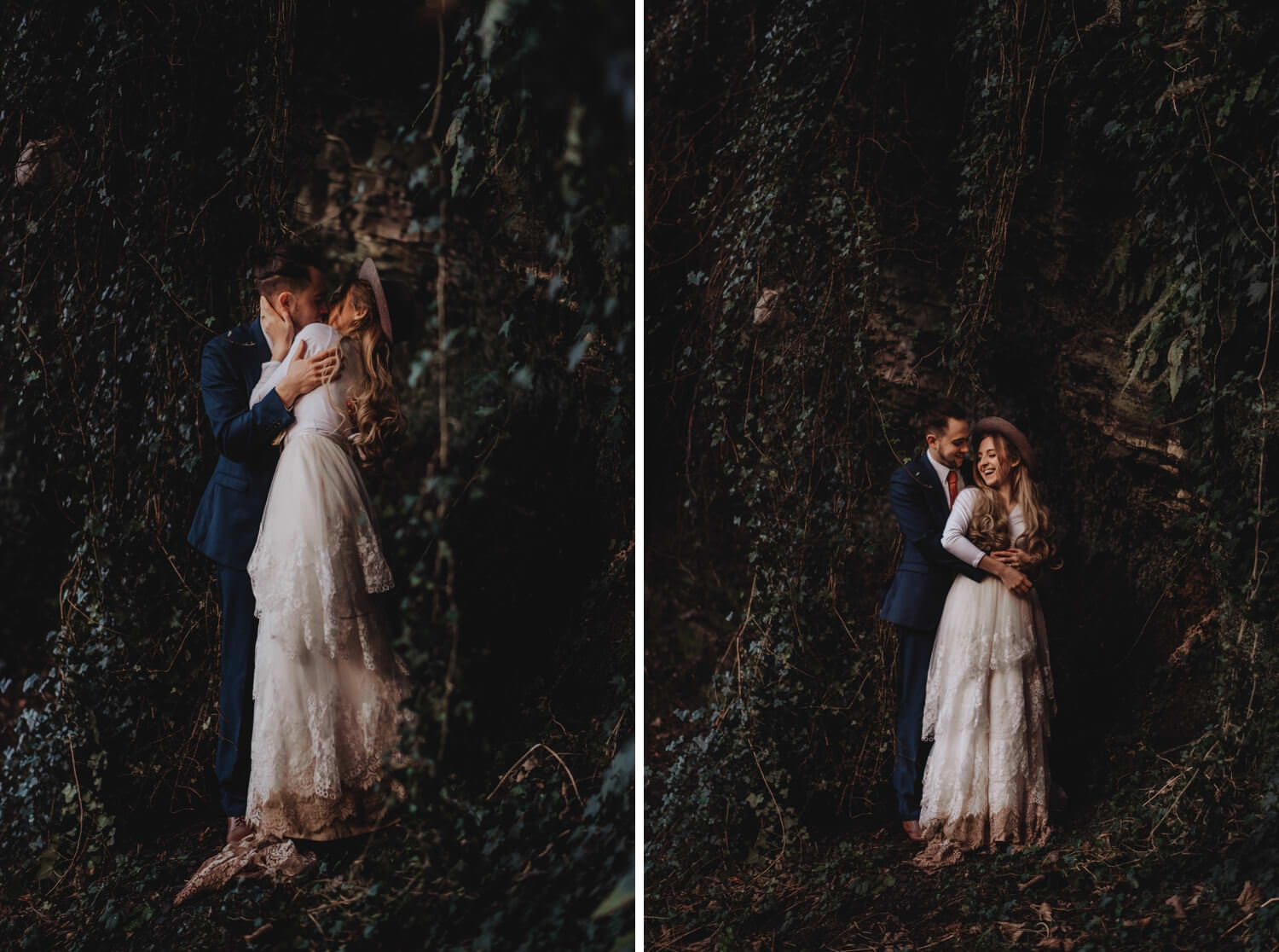 elopement, Bride and groom Wedding Photographer in Edinburgh - The Adamkovi