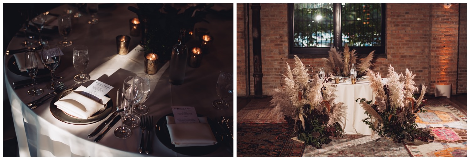 Lacuna Lofts Chicago Wedding Photography - The Adamkovi, Reception space details