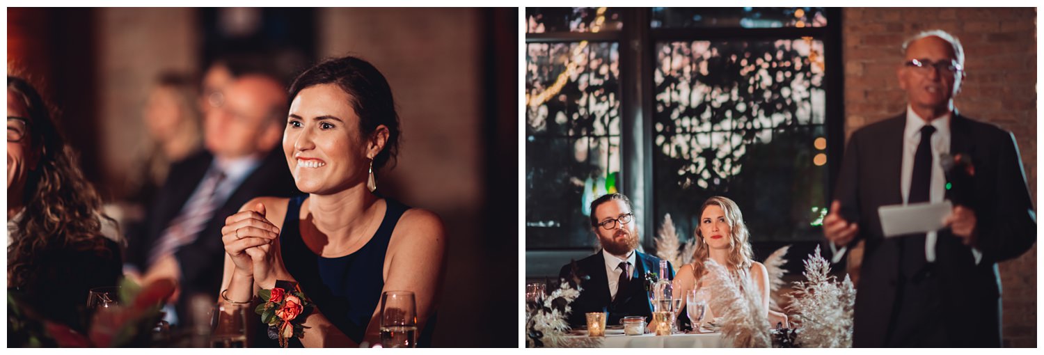 Lacuna Lofts Chicago Wedding Photography - The Adamkovi, Reception speeches