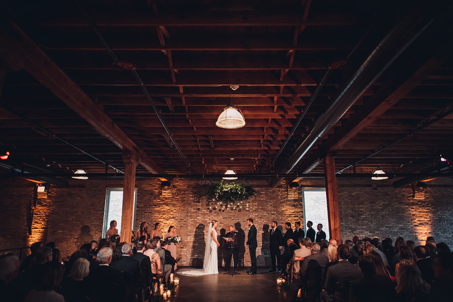 Artifact Events Fall Chicago Wedding - The Adamkovi ceremony