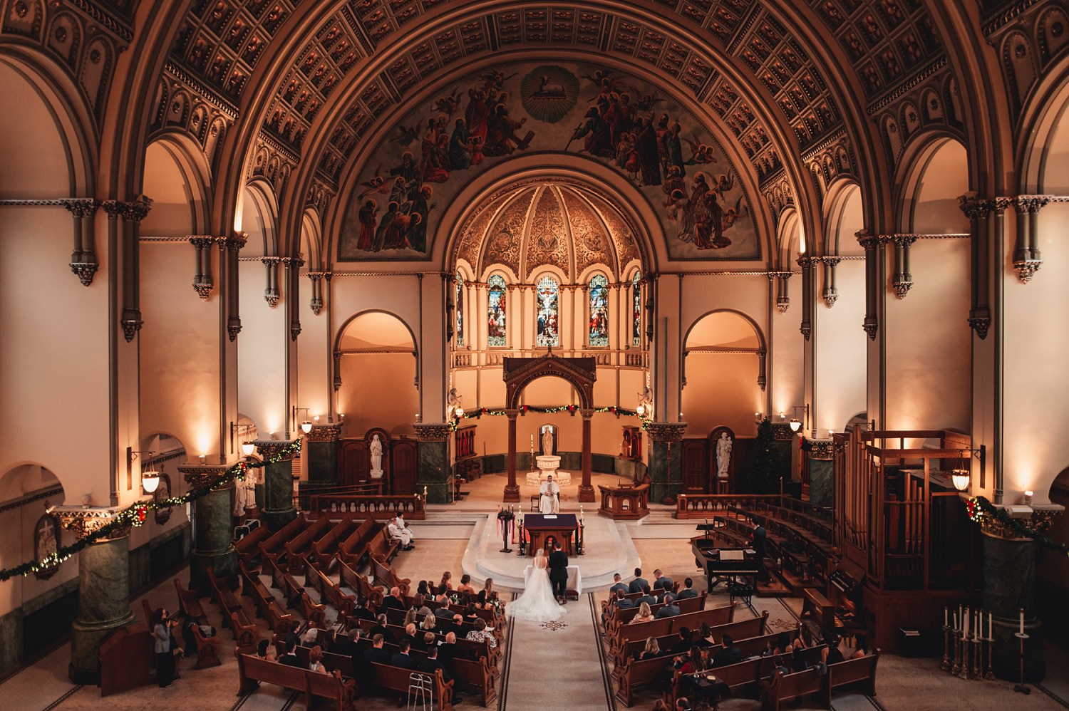 Salvatore's Chicago Wedding - St. Josaphat Catholic Church, ceremony