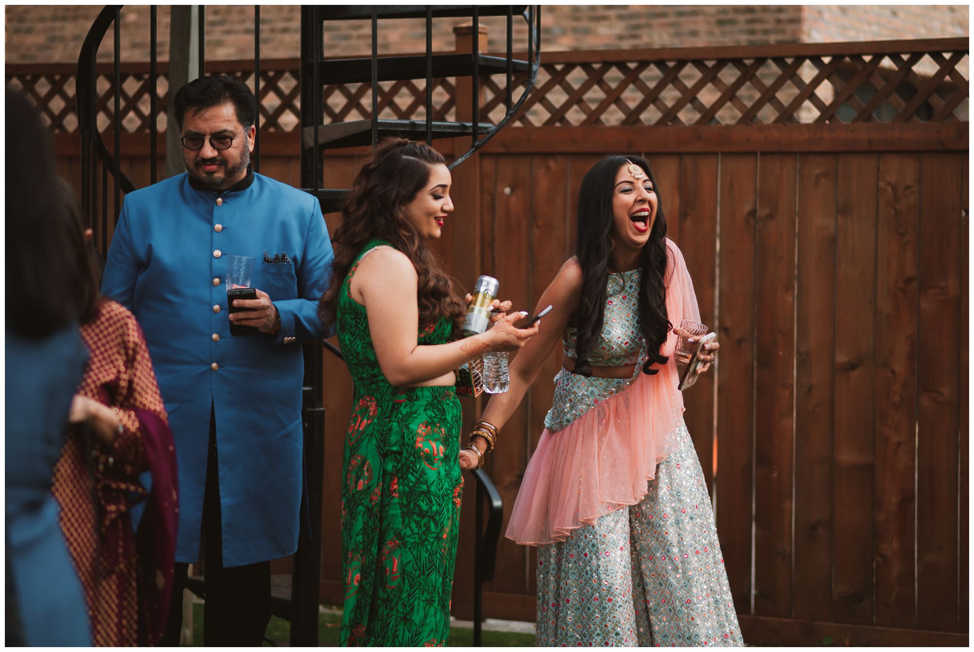 Sangeet at Bridge 410 Chicago, Indian wedding photography