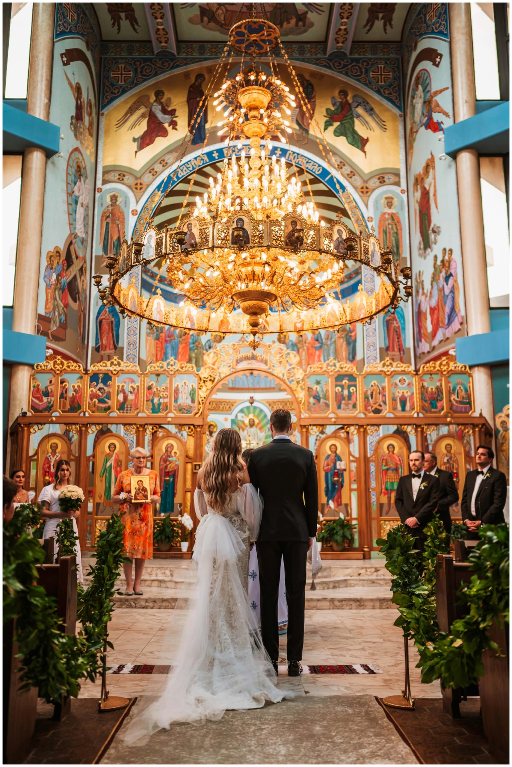 St. Joseph the Betrothed Ukrainian Catholic Church Chicago wedding ceremony