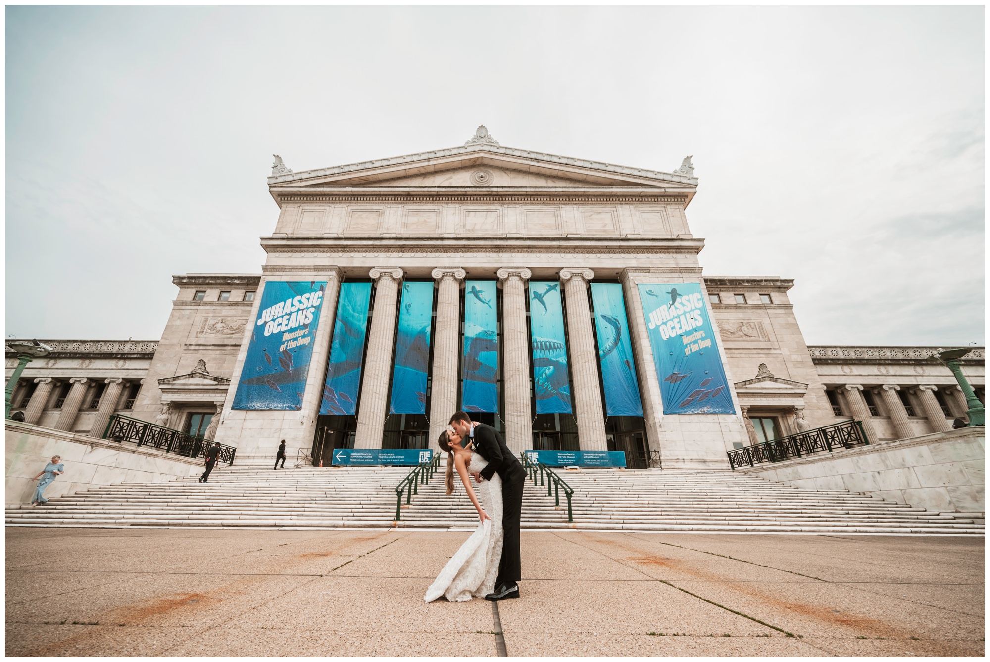 Field Museum of Chicago wedding; The Adamkovi Chicago wedding photographer